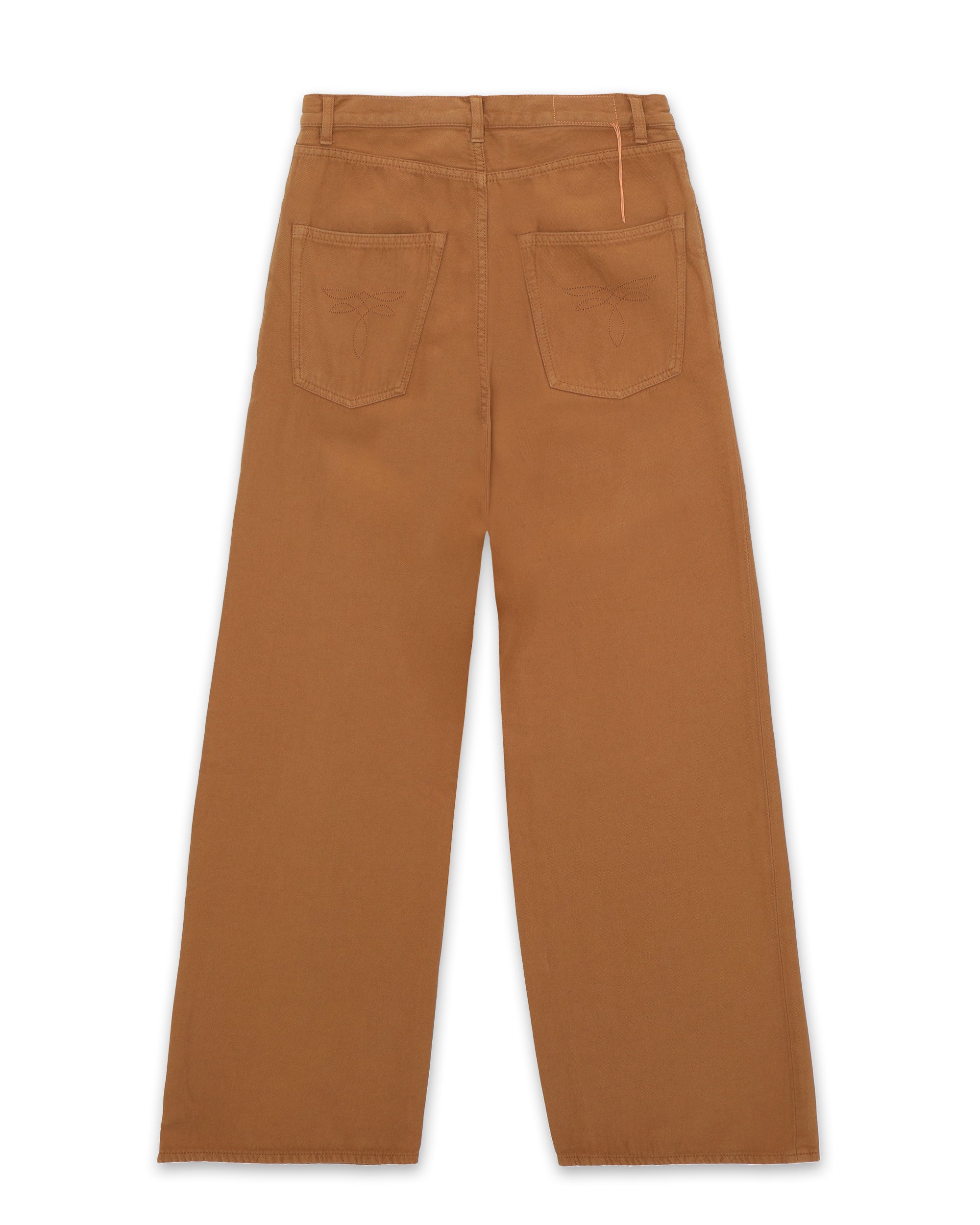 Jaron Trousers Wide-leg Wool & Cotton