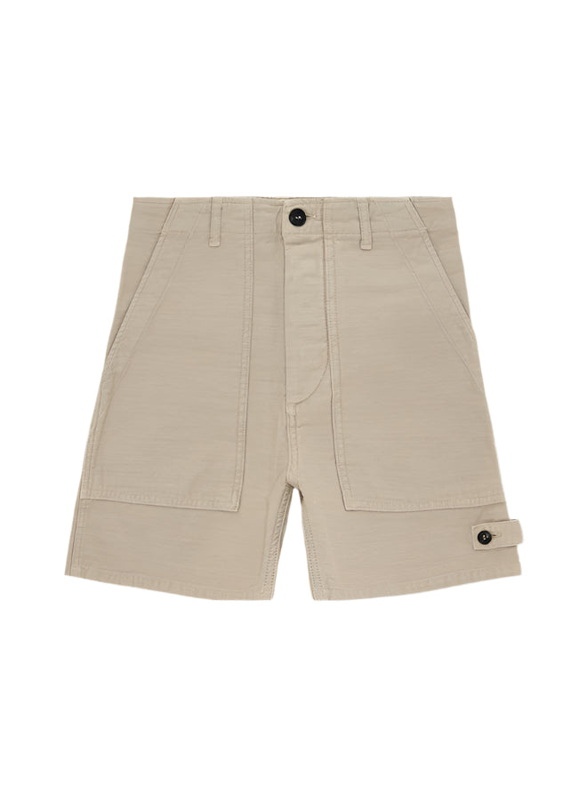 Jim Shorts Fatigue Cotton Satin