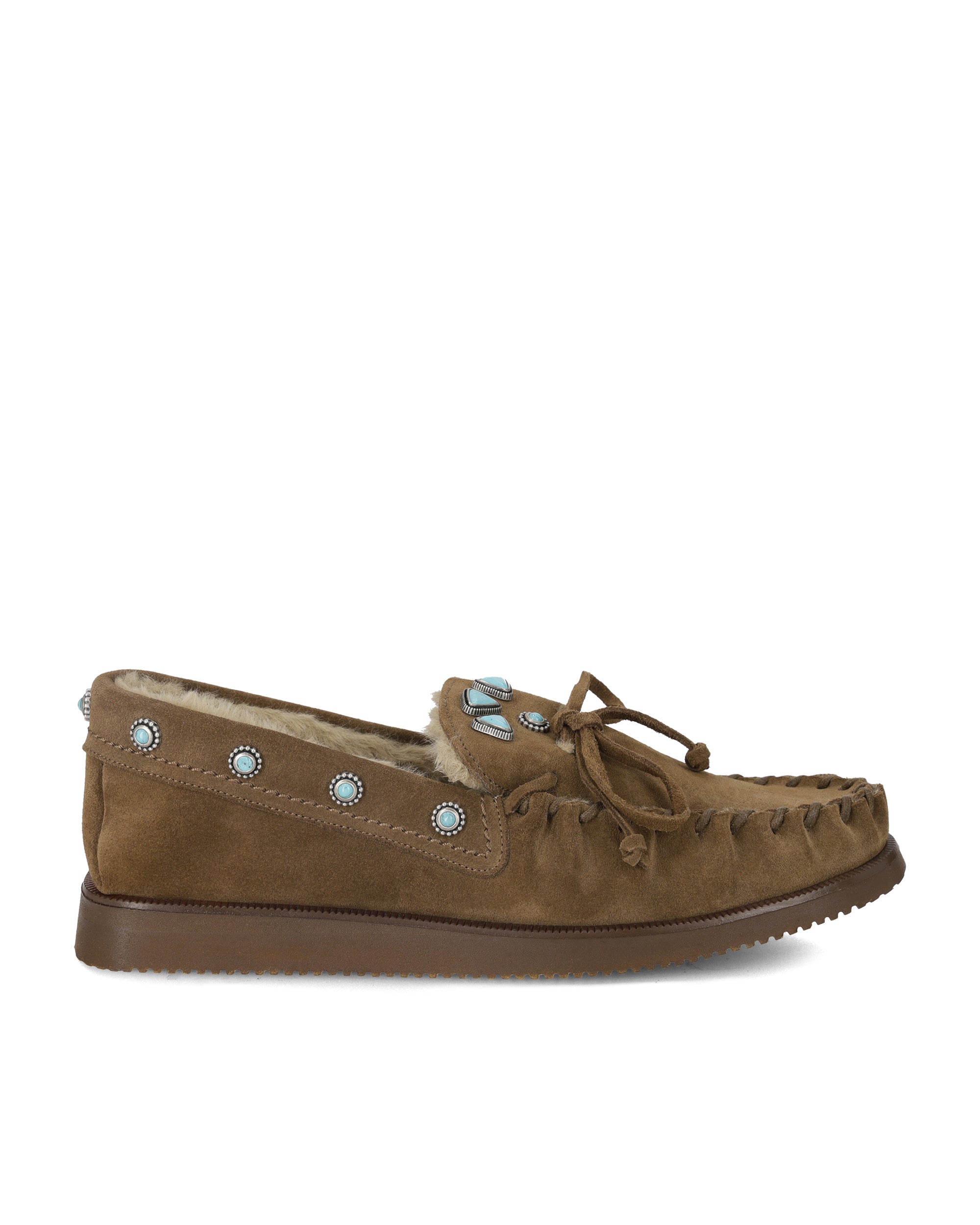Lakota Mocassini Navajo In Pelle Scamosciata