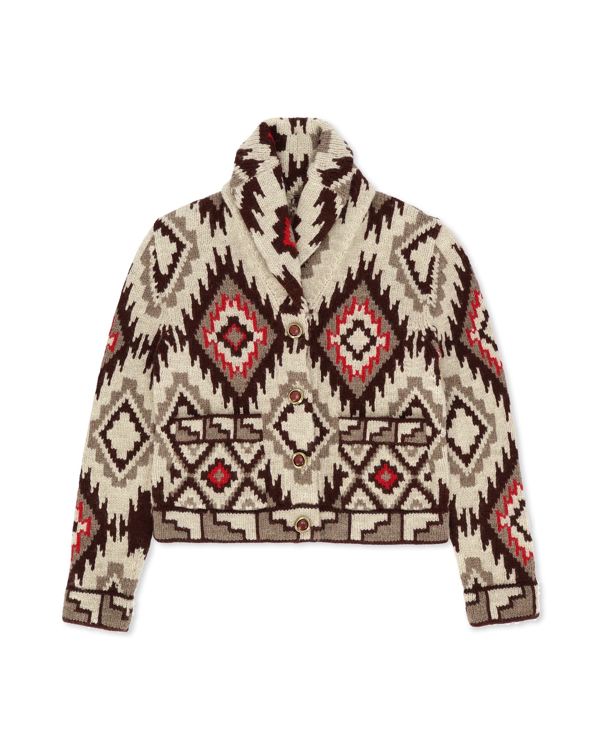 Lydie Cardigan Wool Motivo Navajo
