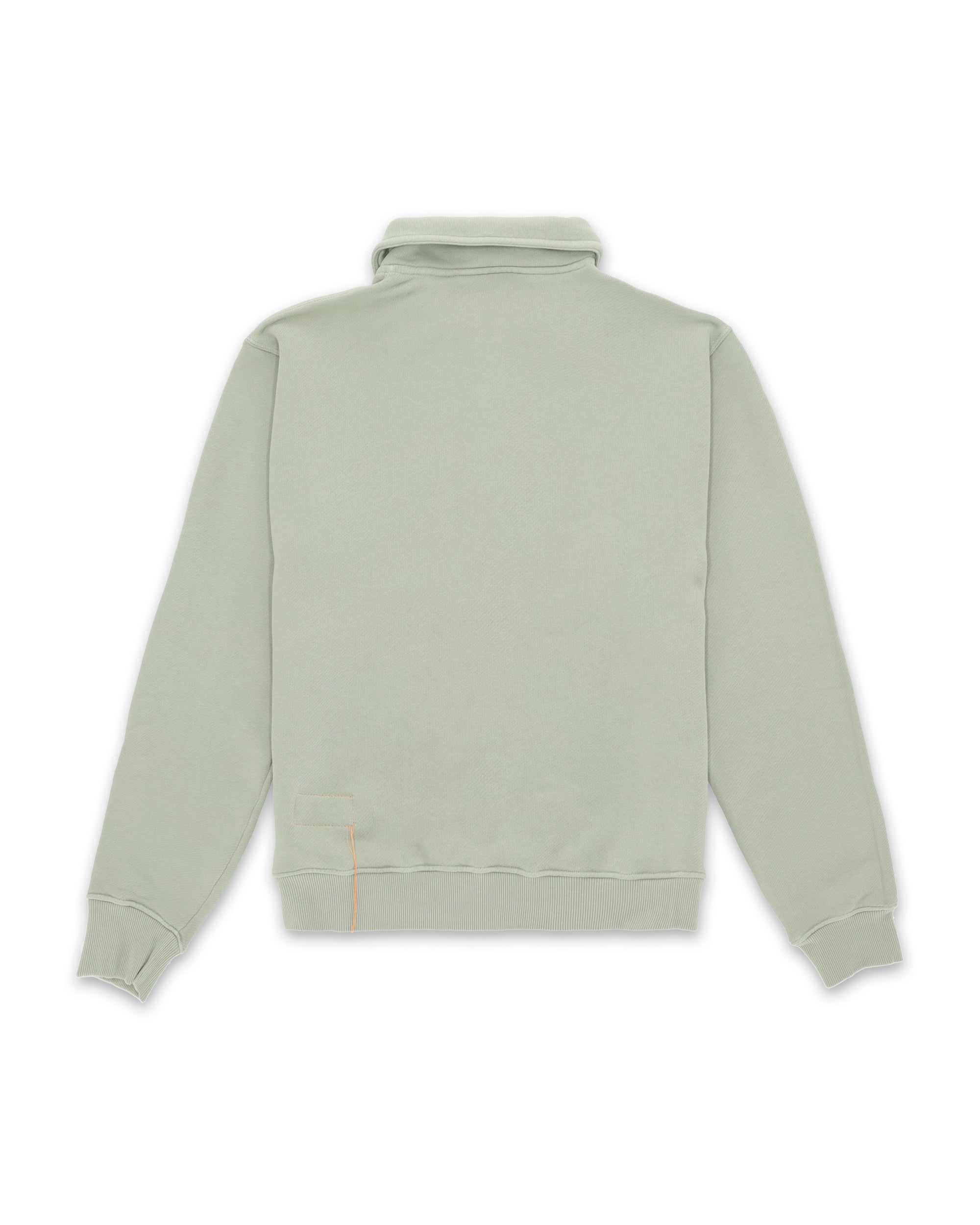 Yale Felpa In Cotone Felpato Con Colletto E Zip