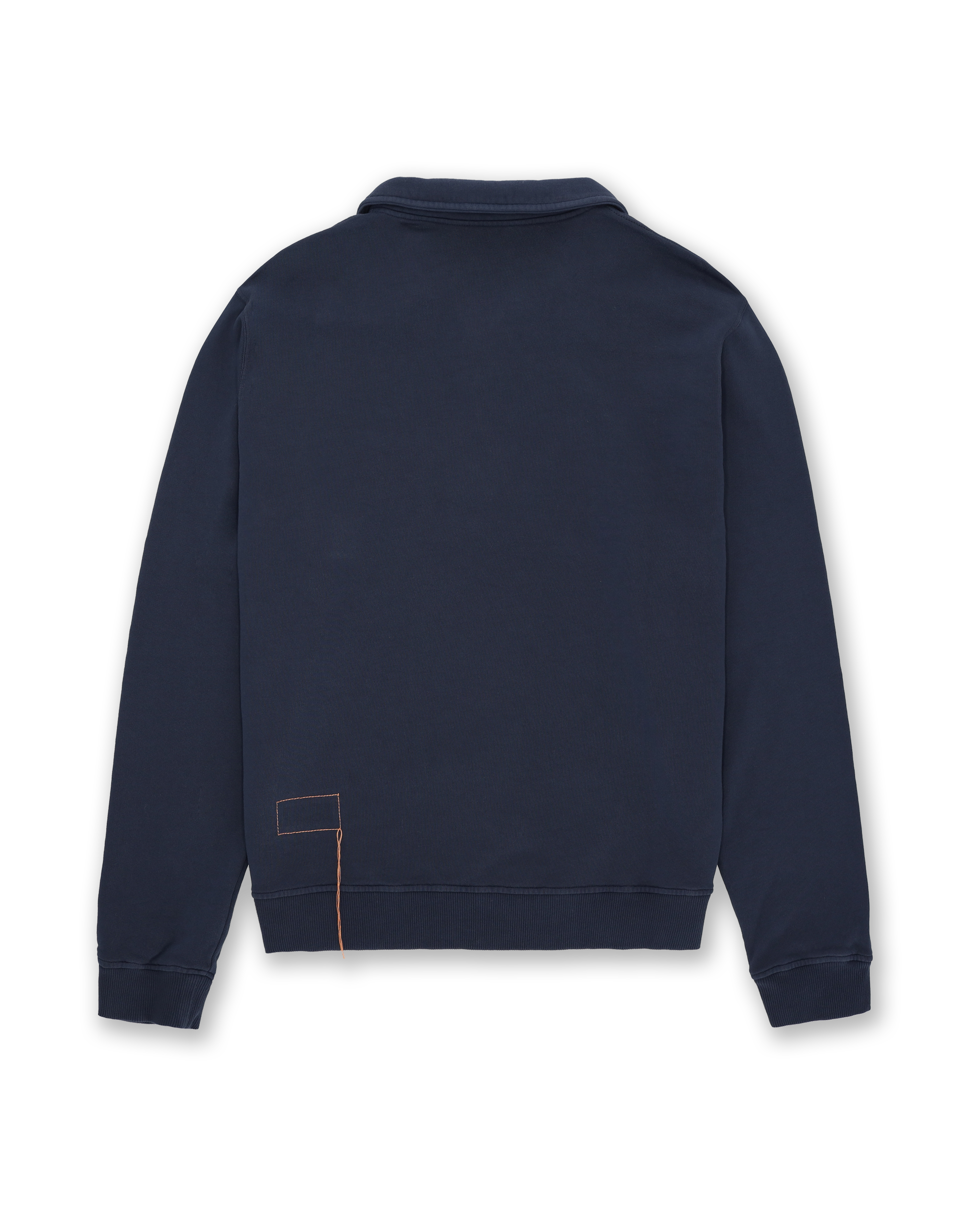 Yale Fleece Jersey Quarter Zip Collared Sweatshirt