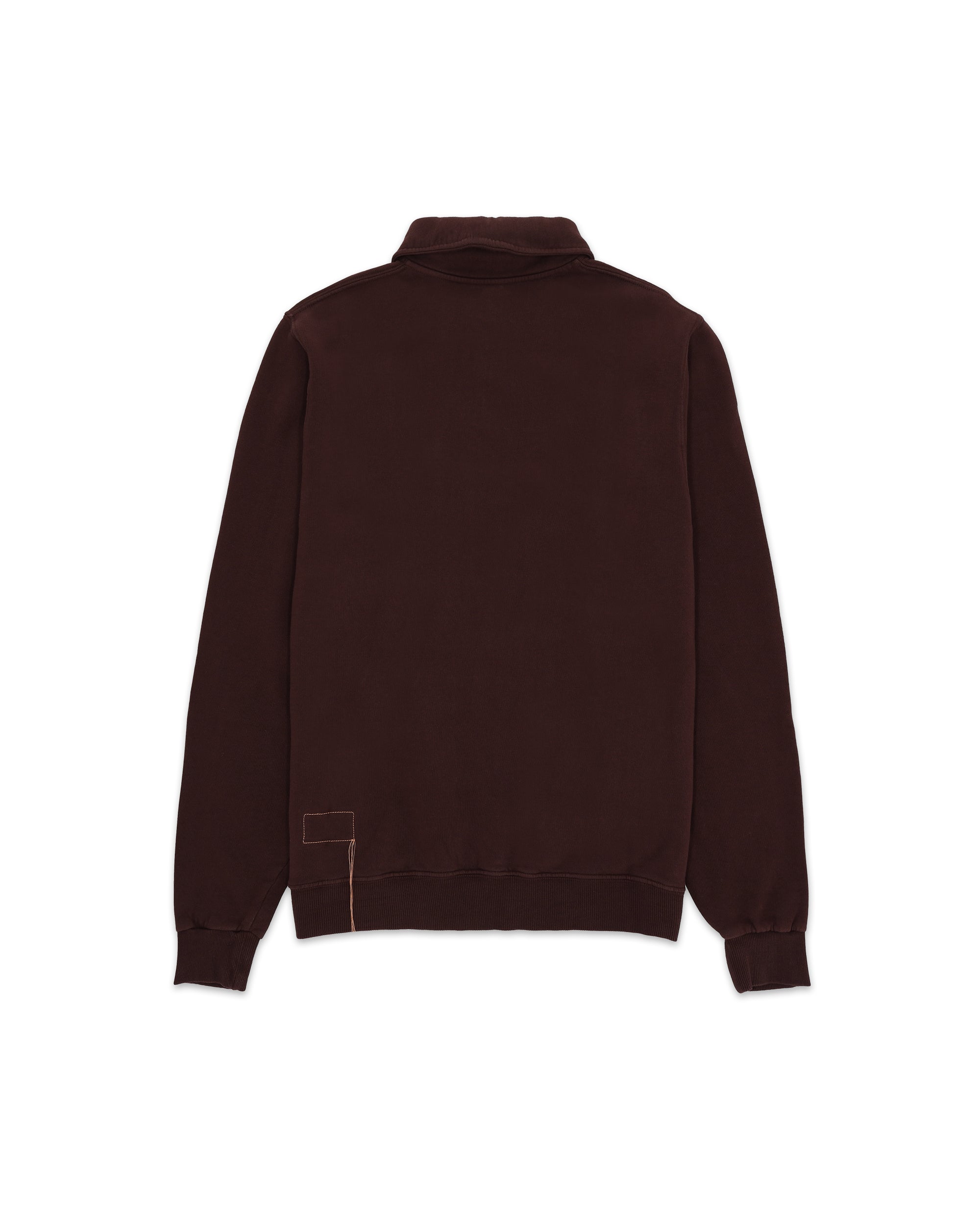 Yale Fleece Jersey Quarter Zip Collared Sweatshirt